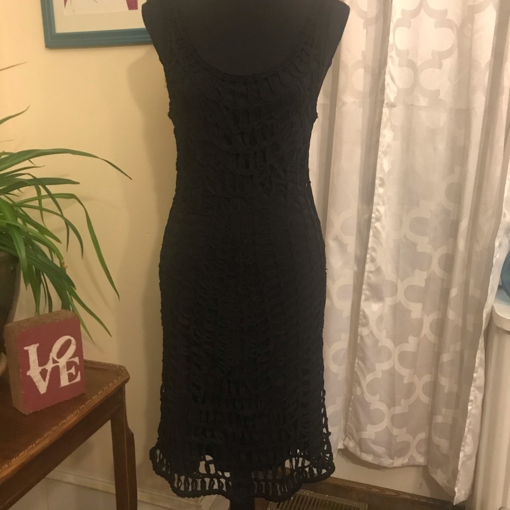Black tank dress